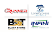 do truck dispatching transportation business logo design