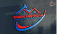 design modern real estate and construction logo