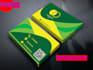 design business card with two concepts
