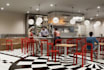 design commercial kitchen layout and restaurant floor plan in 3d