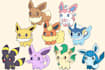 draw cute pokemon sticker and kawaii chibi characters