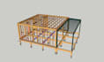 design your tiny houses,cabins and bungalows with framing and material list