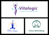 design wellness spa yoga nonprofit logo for your business