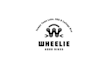 wheelie good bikes logo design