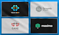 do health fitness, gym trainer, workout, body fit modern logo