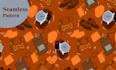 create cute seamless pattern design for ready to print