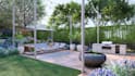 do landscape design with front yard, backyard design, pool, deck, garden design