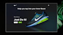 do hero page, web banner, header, UI design
