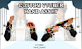create custom vtuber hand asset