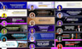 design professional linkedin banners facebook covers