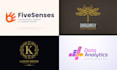 create modern minimalist logo design for your business