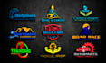 do 3 professional creative unique modern business 3d logo design