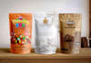 do unique product label, food packaging design, tea pouch packaging design