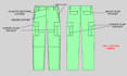 create clothing tech pack fashion flat sketches