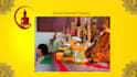 make merit by giving alms to monks for you in thailand
