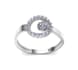 make anu 3d diamond ring with high quality