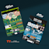 design a flyer, affiche, a high quality and creative