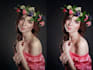 do headshot retouching that preserve details