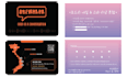 design unique business card, visiting card, name card