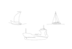 draw animation art with a continuous line