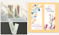 design custom printable and creative bookmark within 2hr
