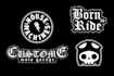 custom sticker design for branding and merchandise