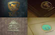 design famous unique luxury retro circle logo
