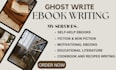 create an ebook, ghostwrite, study guide, children book, wedding speech