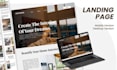 design and develop a professional landing page