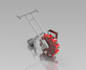 make 3d model of industrial, manufacturing design