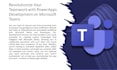 build custom powerapps for microsoft teams