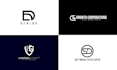 design custom modern minimalist logo and do branding for you