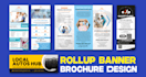 do marketing flyer, event flyer, brochure, postcard design