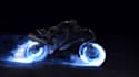 make fire motorcycle logo reveal intro