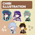 draw a cute chibi of your character oc or vtuber