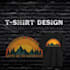 design trendy and creative tshirt