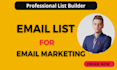 do email list building for your business