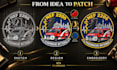 design custom vector artwork for embroidery, woven and pvc patches