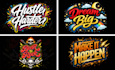 design a creative typography and graphic tshirt design
