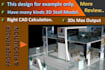 create commercial exterior and interior stall