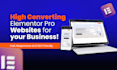 design wordpress website using elementor or elementor pro