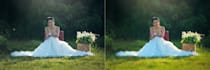 professionally retouch and enhance wedding photos in photoshop