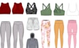 create your activewear fitness tech pack