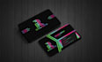 do luxury modern business card and logo design with a copyright