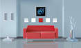 do photoshop canvas or frame wall art mockup for etsy shop