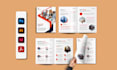 design digital brochure company profile proposal annual report booklet