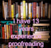 professionally proofread your writing
