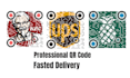 create a professional qr code design with your logo