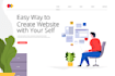 be frontend website developer in html css bootstrap and js
