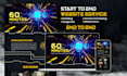 build responsive website design including SEO  hosting
